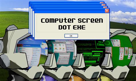 Computer screen DOT EXE Mod for Bomb Rush Cyberfunk | BRC Mods