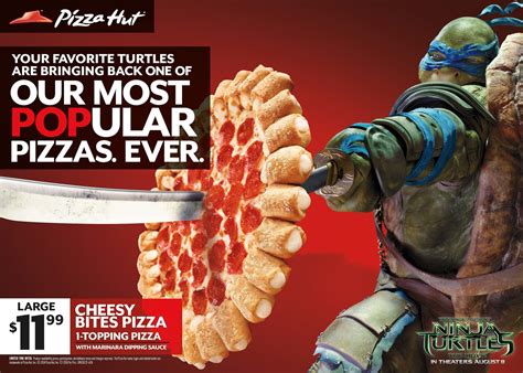 Cheesy Bites Pizza Hut Tmnt