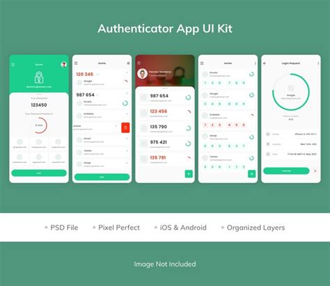 Image result for Authenticator App Code UI