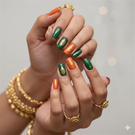 Flaunt Your Festive Fingers with 7 Colourful Navratri Nail Art Designs