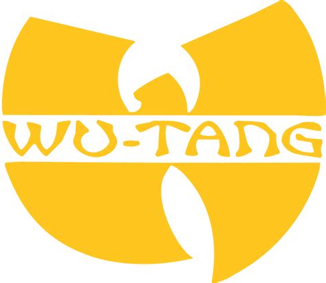 Wu-Tang Clan yellow logo transparent PNG - StickPNG