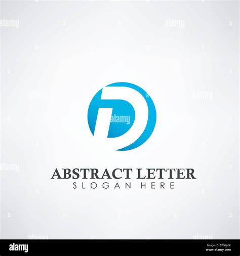 Abstract Letter D Logotype. Suitable For Trademarks, Company Logo, and Other, Vector ... - Abstract Letter D