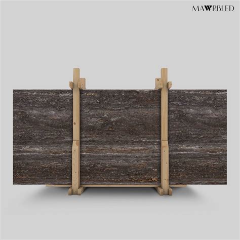 Titanium Travertine Marble | Mawrbled