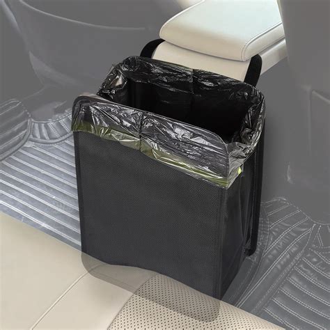 Amazon.com: AUCELI Car Trash Can, Leak-Proof Garbage Bin with Lid, Hanging Trash Storage Bag for ...