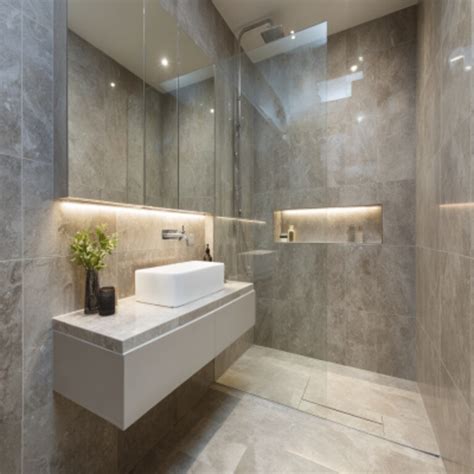 Modern Bathroom Design With Granite Countertop