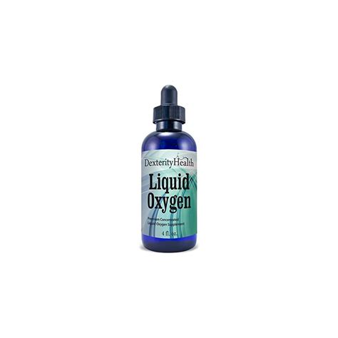 Buy Dexterity Health Liquid Oxygen Drops 4 oz. Dropper-Top Bottle ...