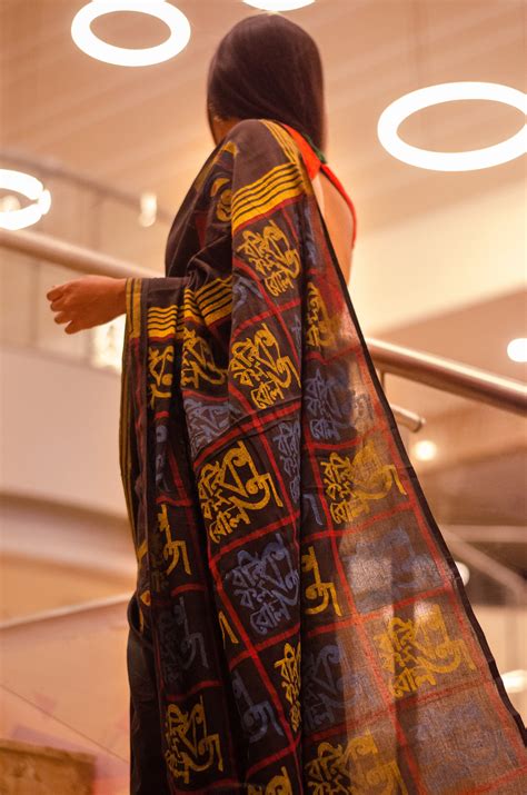 KAALI IN KOLKATA 003 - MULMUL COTTON SAREE – NAKSH THE LABEL