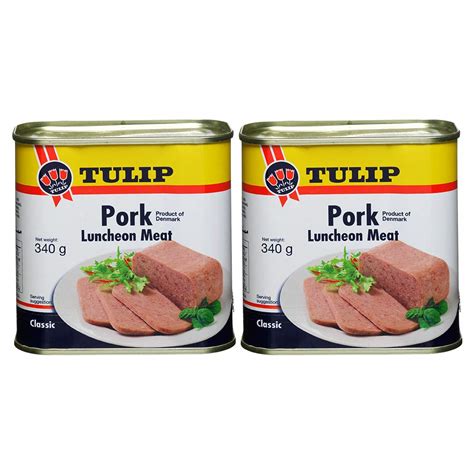 Tulip Pork Luncheon Meat 340g Pack of 2 Product of Denmark : Amazon.in ...