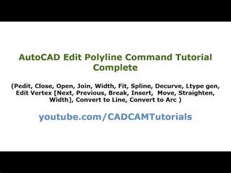 Image result for How to Use Pedit Command