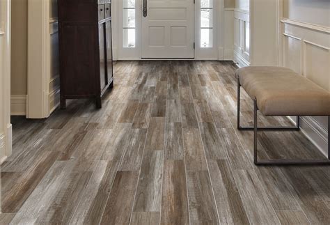 Lowes Flooring Grey / Smartcore Pro Ashland Gray 12 In X 24 In Water ...
