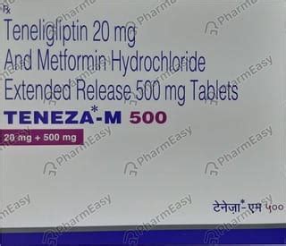 Teneza M 500mg Strip Of 15 Tablets: Uses, Side Effects, Price & Dosage ...