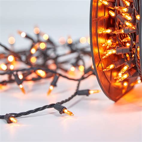 Holiday Living 300-Count 64.75-ft LED Plug-In Orange Halloween Lights ...