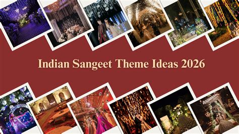7 Trending Indian Sangeet Theme Ideas In 2026 – Shaahi Decor
