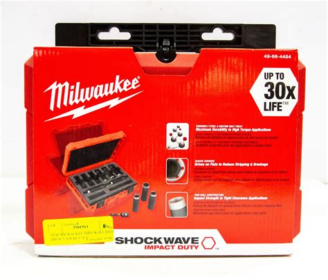 NEW MILWAUKEE THIN WALL DEEP IMPACT SOCKET SET