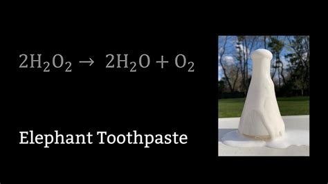 Elephant Toothpaste Reaction Explained 的图像结果