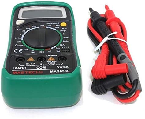 Electronic works Digital Multimeter Mastech With Sharp Probe Screen ...
