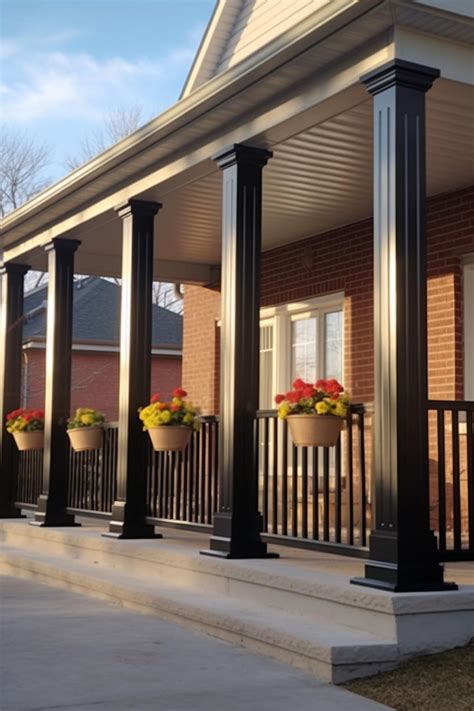 40 Farmhouse Porch Column Ideas for a Stylish Front Exterior in 2024 ...