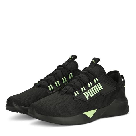 Buy Puma Unisex-Adult Retaliate 2 Black-Fizzy Lime Running Shoe - 3UK ...
