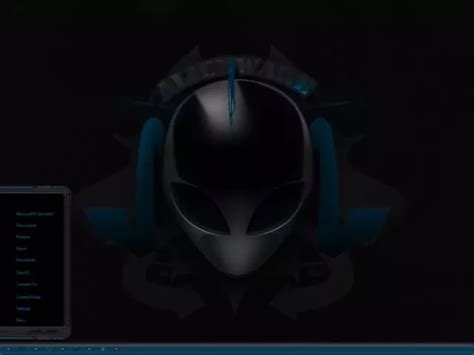 Theme Alienware, red version for Windows 10 download on VSThemes.org