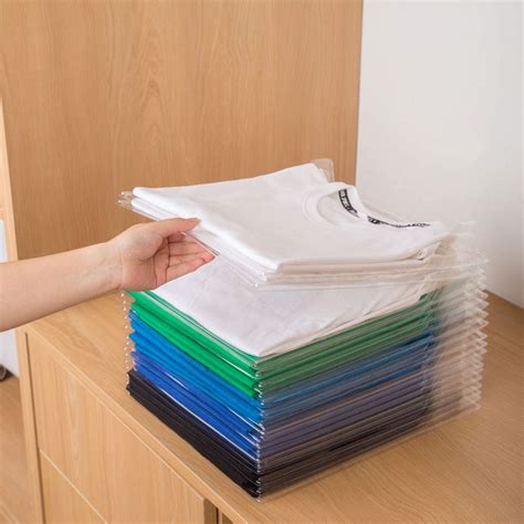 Buy Zubulun 20 Pack Wardrobe Folding Board Tee Shirt Organizer Clothing ...