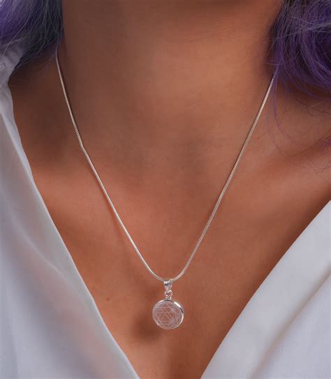 Crystal Sri Yantra Pendant – Totapari