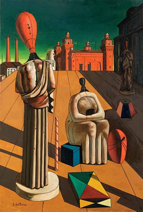 Giorgio de Chirico (1888-1978) | Le muse inquietanti | 20th Century ...