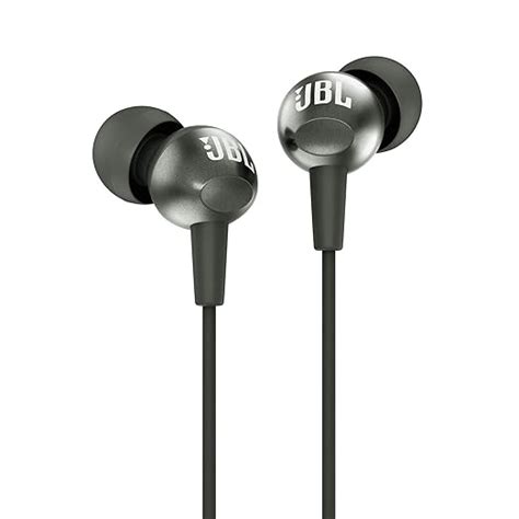 JBL C200SI, Premium in Ear Wired Earphones with Mic, Signature Sound ...