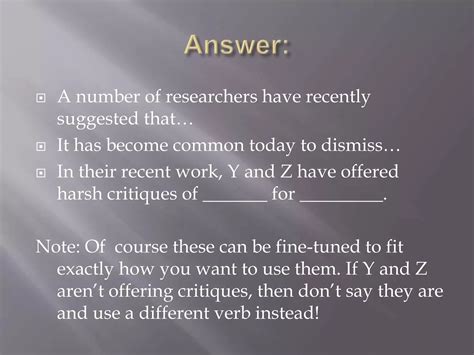 They Say, I Say: Chapter 1 | PPTX