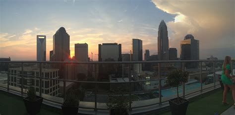 Charlotte,NC at sunset : pics