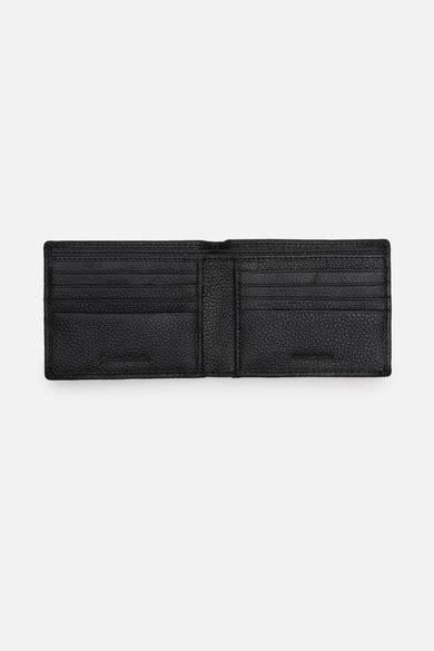 Buy Men Black Leather Wallet Online - 39752627 | Van Heusen
