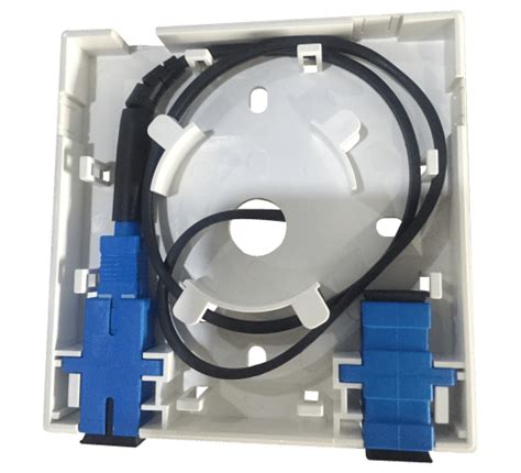 Digisol Channel SCS FTTH Outlet Blank White