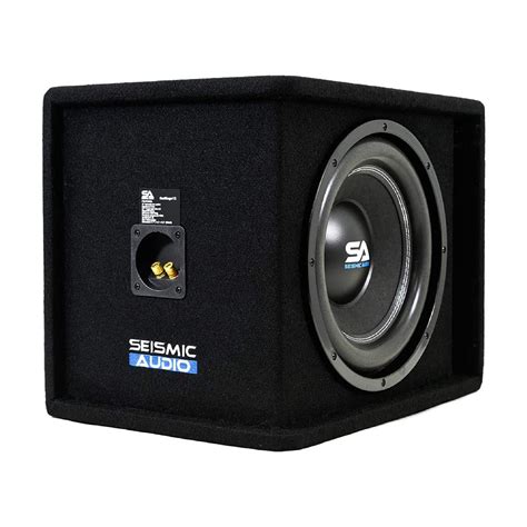 Buy Seismic Audio - OutRage12-12 Inch 1200 Watt Car Audio Subwoofer Box ...