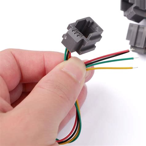 Uxcell 8Pcs RJ11 Female Connector PCB Socket - Network India | Ubuy