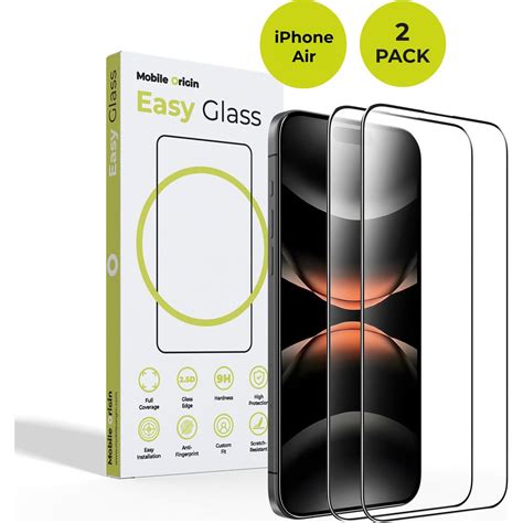 Mobile Origin EasyGlass iPhone Air Schutzglas / 2 Stück - Digitec