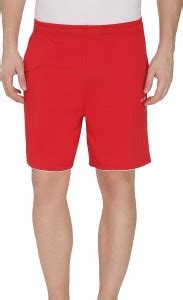 YONEX Solid Men Red Sports Shorts - Buy YONEX Solid Men Red Sports ...