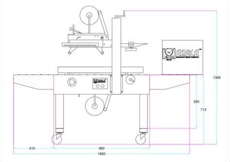 Carton Sealing Machines Or Taping Machines - TS-900TB Carton Sealing ...