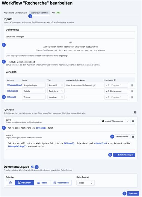 Create and Run Workflows