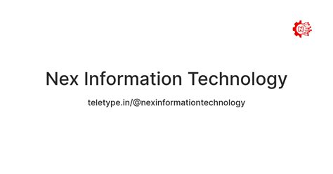 Nex Information Technology — Teletype