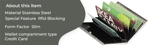 Buy Stealodeal RFID Blocking Metal Credit Card Holder Wallet for Men ...