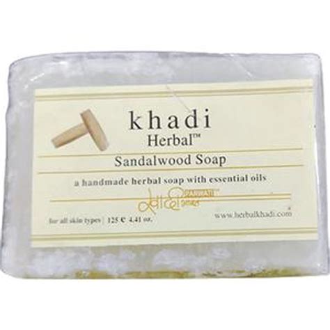 Khadi Herbal Sandalwood Soap - Helps Treat Acne & Dry Skin – Fetch N Buy