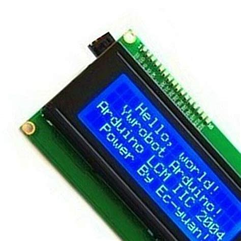 WHIZZO IIC/I2C/TWI Module 204 20X4 Character LCD Display Potentiometer ...