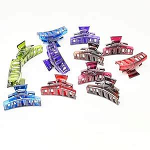 Adbeni Art Star Hair Clutcher Korean, Random Color 5pcs : Amazon.in: Beauty