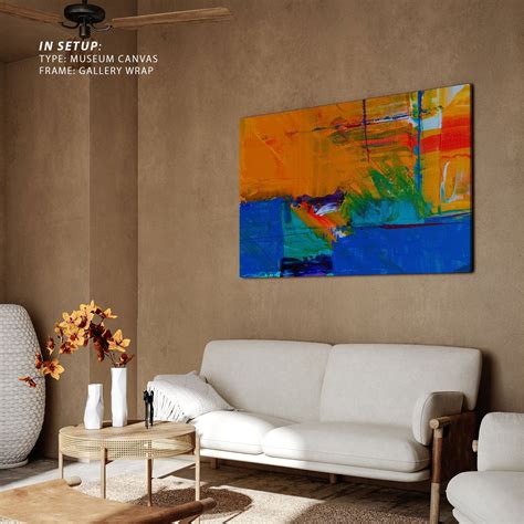 Buy Abstract with Vibrant Colors II Canvas Painting & Wall Art Online ...