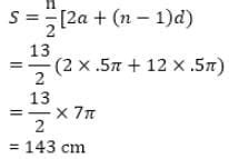 A spiral is made up of successive semicircles with centers alternately ...