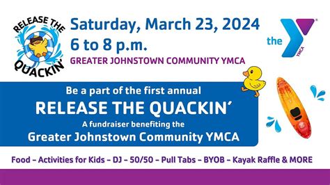 Release the Quackin, 100 Haynes St, Johnstown, 23 March 2024 | AllEvents
