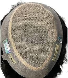 HAIRLAYER Golden Mirage 9x6 Skin Base Hair Patch for Men 100% Natural ...