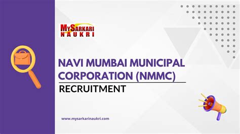 NMMC Group A, B & C Recruitment 2025 – Apply Online for 132 Posts ...