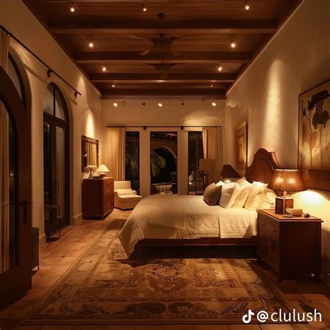 Modern Spanish Bedroom with Mediterranean Style