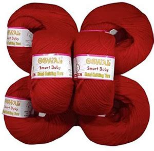 KYSS Oswal Smart Baby Soft 100% Acrylic Wool (10 PC), Shade no-25 ...