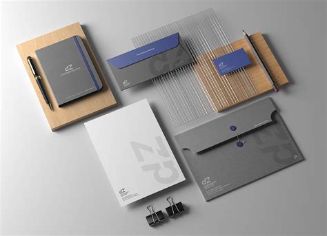 Free Premium Stationery Mockup PSD - Good Mockups